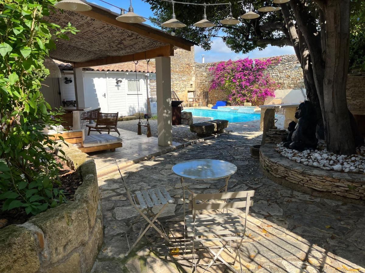 Casa Angel -Bohemian Villa With Swimming Pool And Air Conditioning! Vauvert Exterior foto